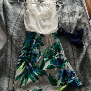 Express floral dress